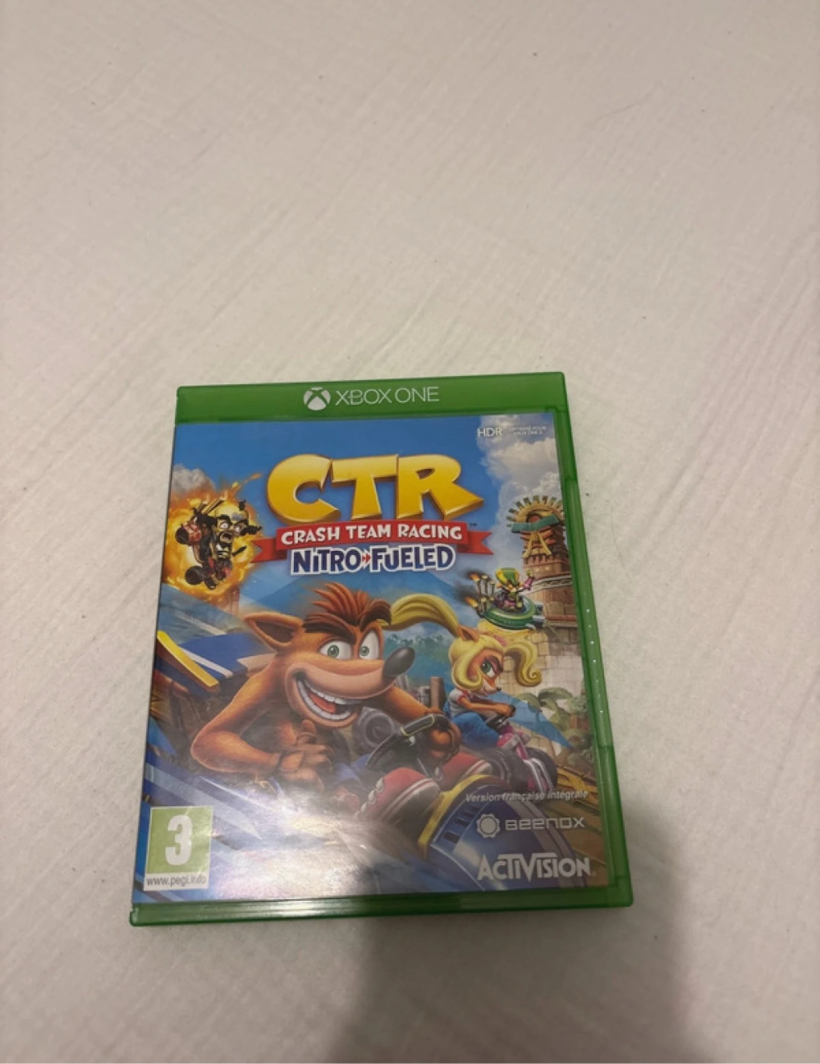 jeu CTR Crash Team Racing nitro fueled